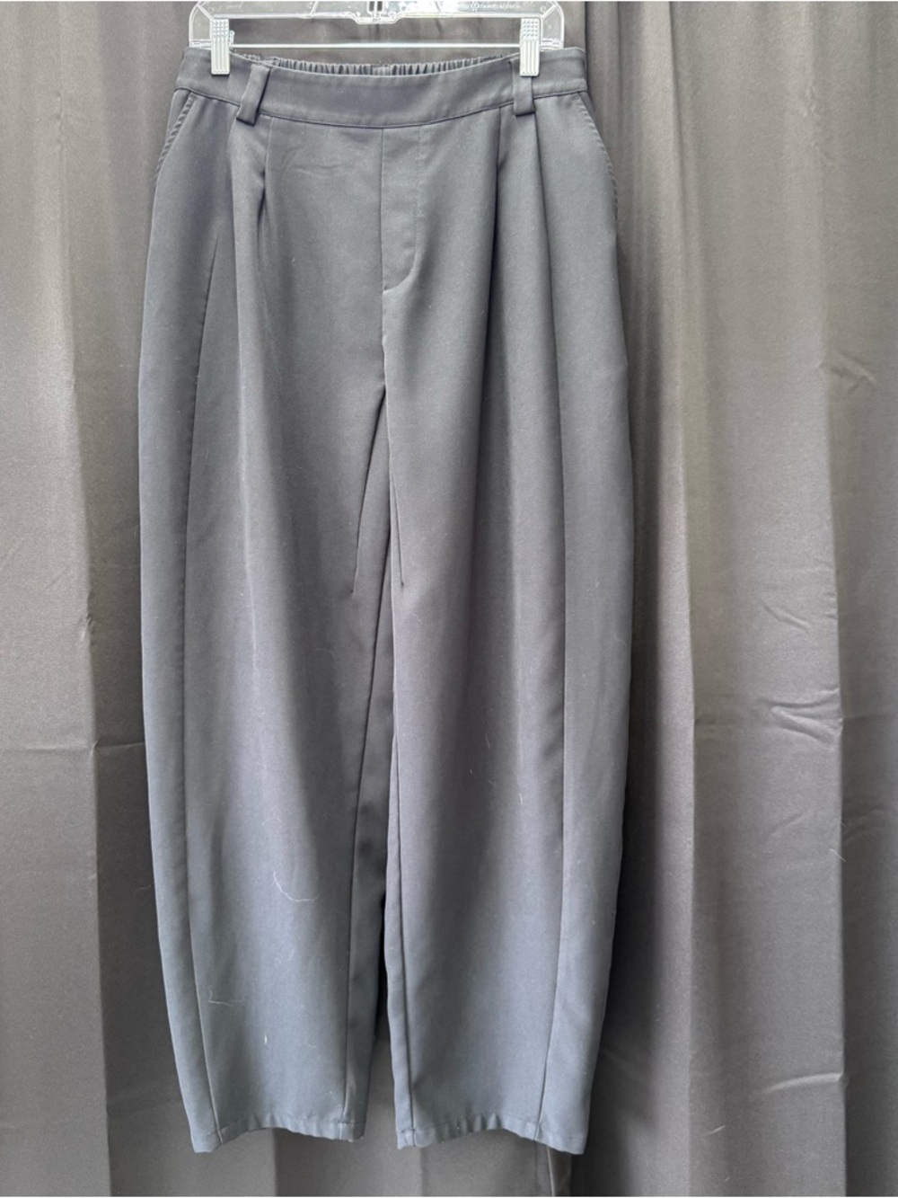 HALARA Black Wide Leg Trousers